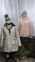 Load image into Gallery viewer, Frandsen Reversible Woman&#39;s Winter Coat Reversible Quilted Coat