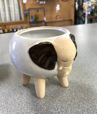 Mini 3” Ceramic Elephant Succulent Cactus Planter Pot Elephant lover's Gift