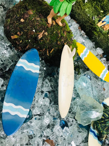 Miniature Surfboard for fairy garden or dollhouse surf board