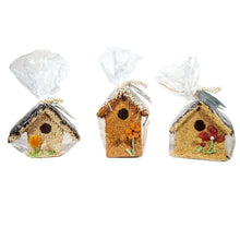 Load image into Gallery viewer, Birdseed Cottage House Birdhouse Bird Lover's Gift