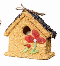 Load image into Gallery viewer, Birdseed Cottage House Birdhouse Bird Lover's Gift