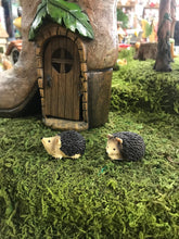 Load image into Gallery viewer, Miniature Hedgehog to complete your fairy garden or dollhouse indoor or outdoor Fairy Garden Animal Accessory