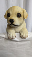 Load image into Gallery viewer, Yellow Lab Resin Indoor Outdoor Fence Hanger Dog lover's gift