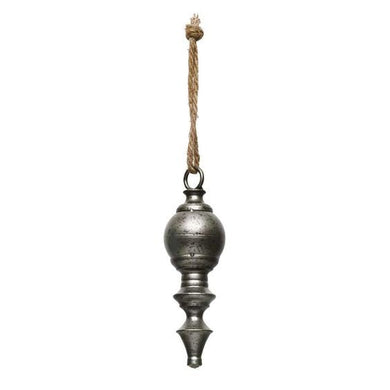 Holiday Hanging Finial Ornament  Victorian Country Style Christmas Decor