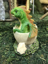 Load image into Gallery viewer, Adorable Unique Hatching Dragon Miniature Dollhouse Fairy Garden