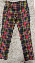 Load image into Gallery viewer, Red / Black Plaid Leggings Small to 3xl  Trending Winter Leggings