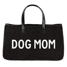 Load image into Gallery viewer, Dog Mom Canvas Tote Bag