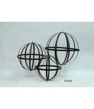 Load image into Gallery viewer, Metal Folding Garden Band Orb Decorative Spheres Various Sizes