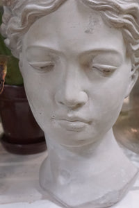 Large 10” Tall Diana Classic Women Head Planter