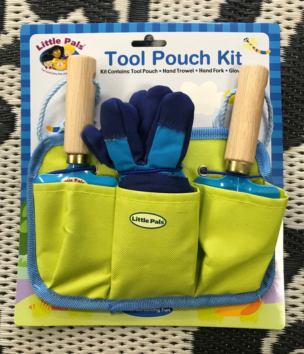children’s Kids Gardening Tool Pouch Kit Gardening Fun Outdoor Activity
