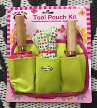 Load image into Gallery viewer, children’s Kids Gardening Tool Pouch Kit Gardening Fun Outdoor Activity