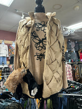 Load image into Gallery viewer, Cafe Latte Colored Basket Weave Vest
