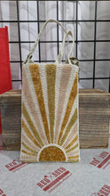 Load image into Gallery viewer, Happy Sunrise Hand Beaded Fashion Cell Phone Bag Purse Crossbody