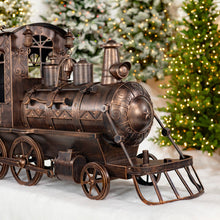 Load image into Gallery viewer, Iron Train &quot;Blessed Bullet&quot; Long Large Antique Bronze  Over 5ft. Long