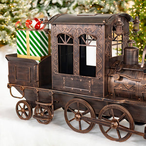 Iron Train "Blessed Bullet" Long Large Antique Bronze  Over 5ft. Long