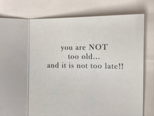 Load image into Gallery viewer, &#39; if you have to walk through hell.. at least walk as if you own the place &#39;   Greeting Card by Erin Smith