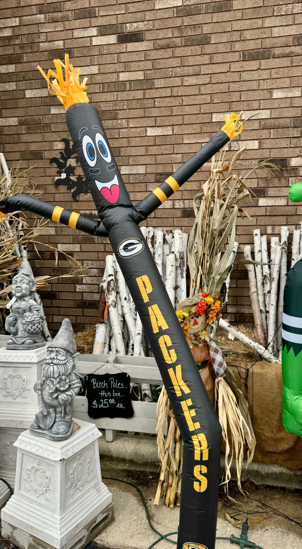 Packers Team Pride inflatable crazy sports fan 8 foot