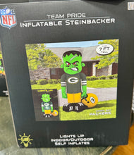 Load image into Gallery viewer, NFL Packers inflatable Steinbacker for Halloween