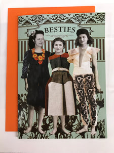 ' BESTIES  because those other..  '   Greeting Card by Erin Smith
