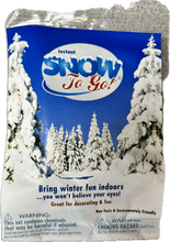 Load image into Gallery viewer, Instant Snow To Go Faux Snow for Decorating