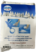 Load image into Gallery viewer, Instant Snow To Go Faux Snow for Decorating