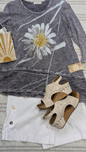Load image into Gallery viewer, Abstract Print Mineral Washed Tunic Linen Contrast Jess &amp; Jane Women&#39;s