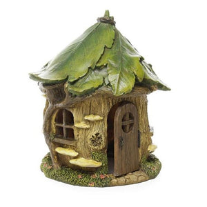 Mushroom Shaped House for Fairies Miniature Fairy Garden homes