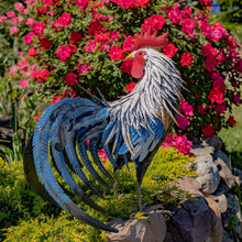 Load image into Gallery viewer, &quot; Brooks&quot; Extra Large Garden Statue Rooster with Vivid Colors and Authentic Look