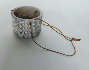 Hanging Cement Planter - 3.5 "
