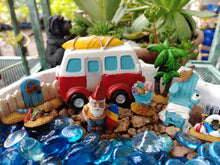 Load image into Gallery viewer, Fairy Garden | 8 piece miniature Beach Collection | DIY kit Beach Day