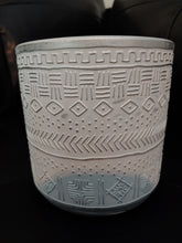 Load image into Gallery viewer, Planters l 5&quot; Cement Look White Washed Boho  l  Pots l 4 Modern designs to choose from