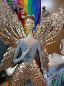 Large Angel Decoration | Statue Porch or Hearth