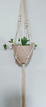Load image into Gallery viewer, Macramé Plant Hanger with 4&quot; Terracotta Pot