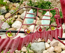 Load image into Gallery viewer, Balancing Pink Hummingbird Wind Spinner |  Kinetic Tipper
