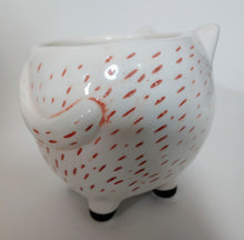 Load image into Gallery viewer, Ceramic Cat Planter |  White and Ginger Kitten Pot for succulents