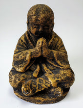 Load image into Gallery viewer, Vintage Gold Praying Buddha