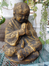 Load image into Gallery viewer, Vintage Gold Praying Buddha