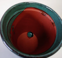 Load image into Gallery viewer, 5&quot; Glazed Flower Pot with Saucer