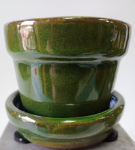 Load image into Gallery viewer, Cute small Planter 2.5&quot; Pot with Drainage and Attached Saucer