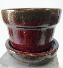 Load image into Gallery viewer, Cute small Planter 2.5&quot; Pot with Drainage and Attached Saucer