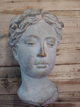 Load image into Gallery viewer, Head Planter for Succulents Greek Diana Outdoor