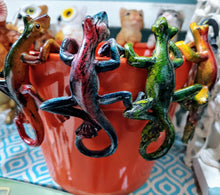 Load image into Gallery viewer, Lizard Pot Hangers -  4&quot; - Lizard Friends  -
