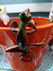 Lizard Pot Hangers -  4" - Lizard Friends  -