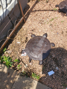 Cast Iron Turtles Stepping Stones | Yard Art