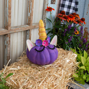 Halloween 3D Pumpkin Parts | Unicorn | Jack o lantern Decorations