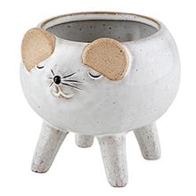 Load image into Gallery viewer, Mini Ceramic Animal Planters for Succulents