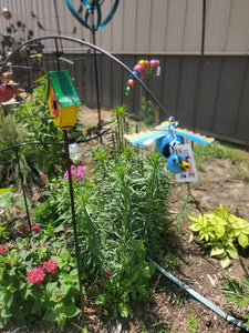 Outdoor Garden Tipper | Balancer | Bird House Theme
