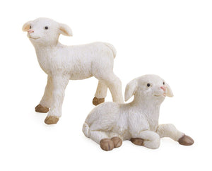 Set of 2 Sheep for your Fairy Garden | Farm accessories | Miniature