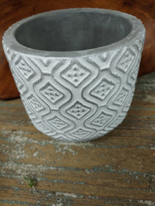 Modern Designs Cement Concrete Planter Pots 4" by 4"