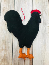 Load image into Gallery viewer, Decorative Felt and Patchwork Rooster